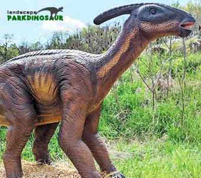 פסל פארק היורה דינוזאורים אמיתיים